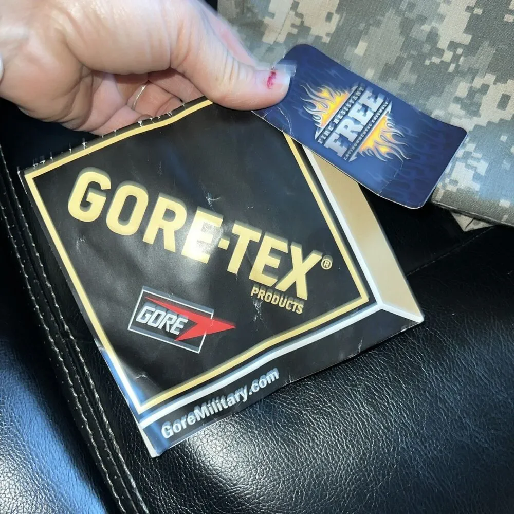 Army Gore Tex Camo Pants XL Short FREE EWOL Fire Resistant Trouser New Bungee